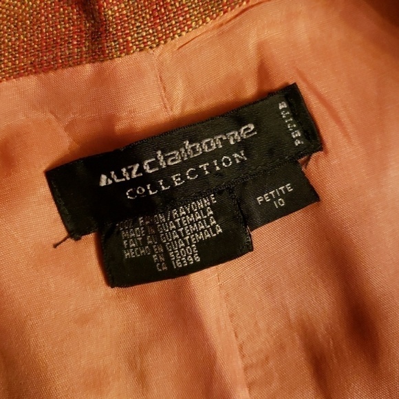 𝅺LIZ CLAIBORNE COLLECTION  vest size 10P - Picture 5 of 8